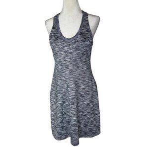 MPG Women's Medium Athletic Racerback Travel Performance Purple/Black Dress